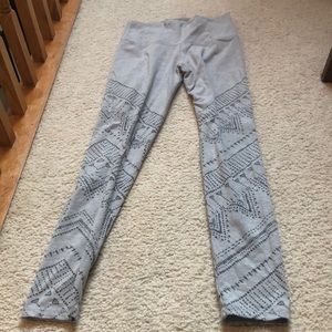 Leggings Aerie high waisted light grey size M